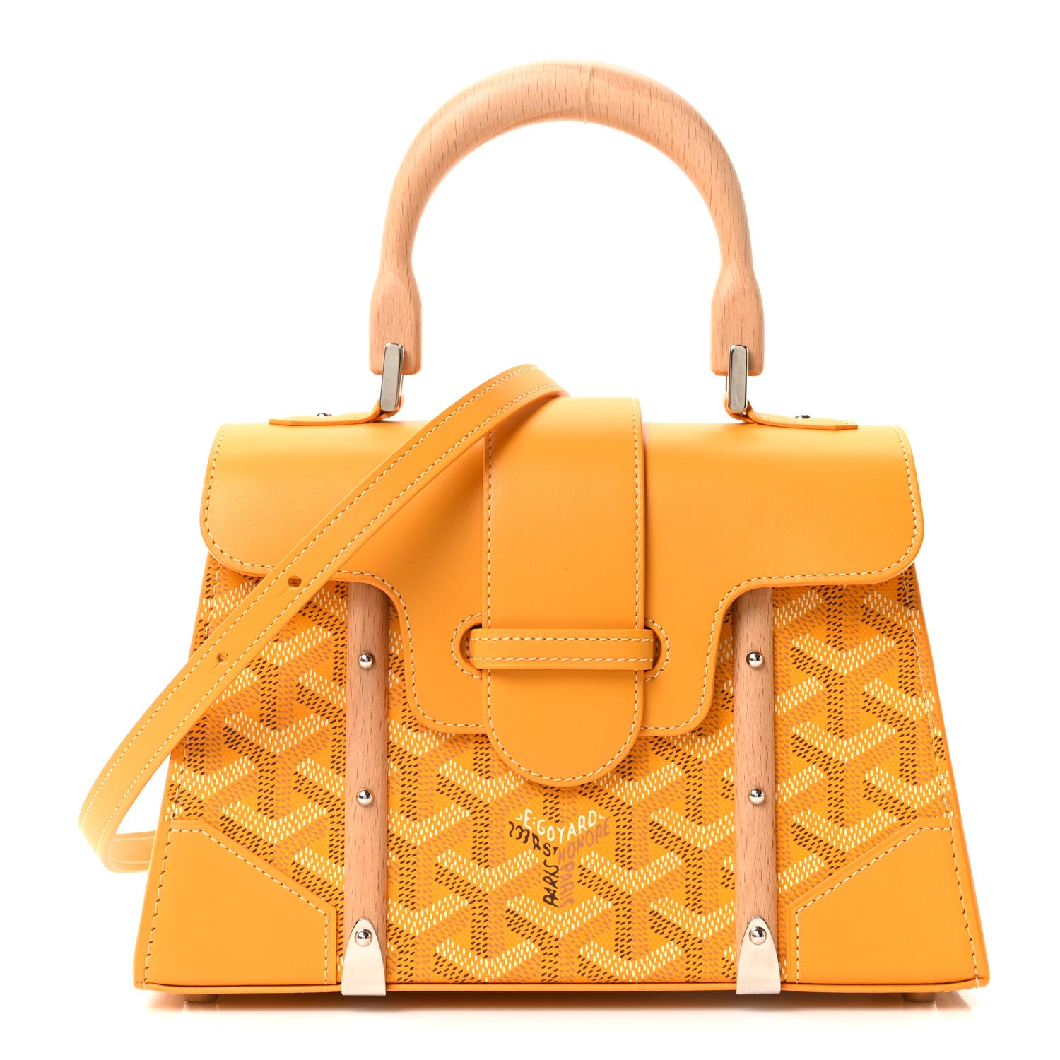 Goyard Goyardine Structure Mini Saigon Yellow 1 of 9