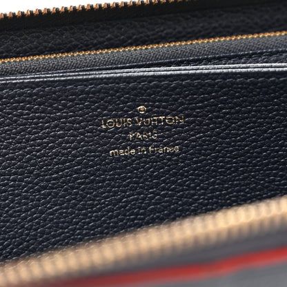 Louis Vuitton Empreinte Zippy Wallet Marine Rouge 6 of 8