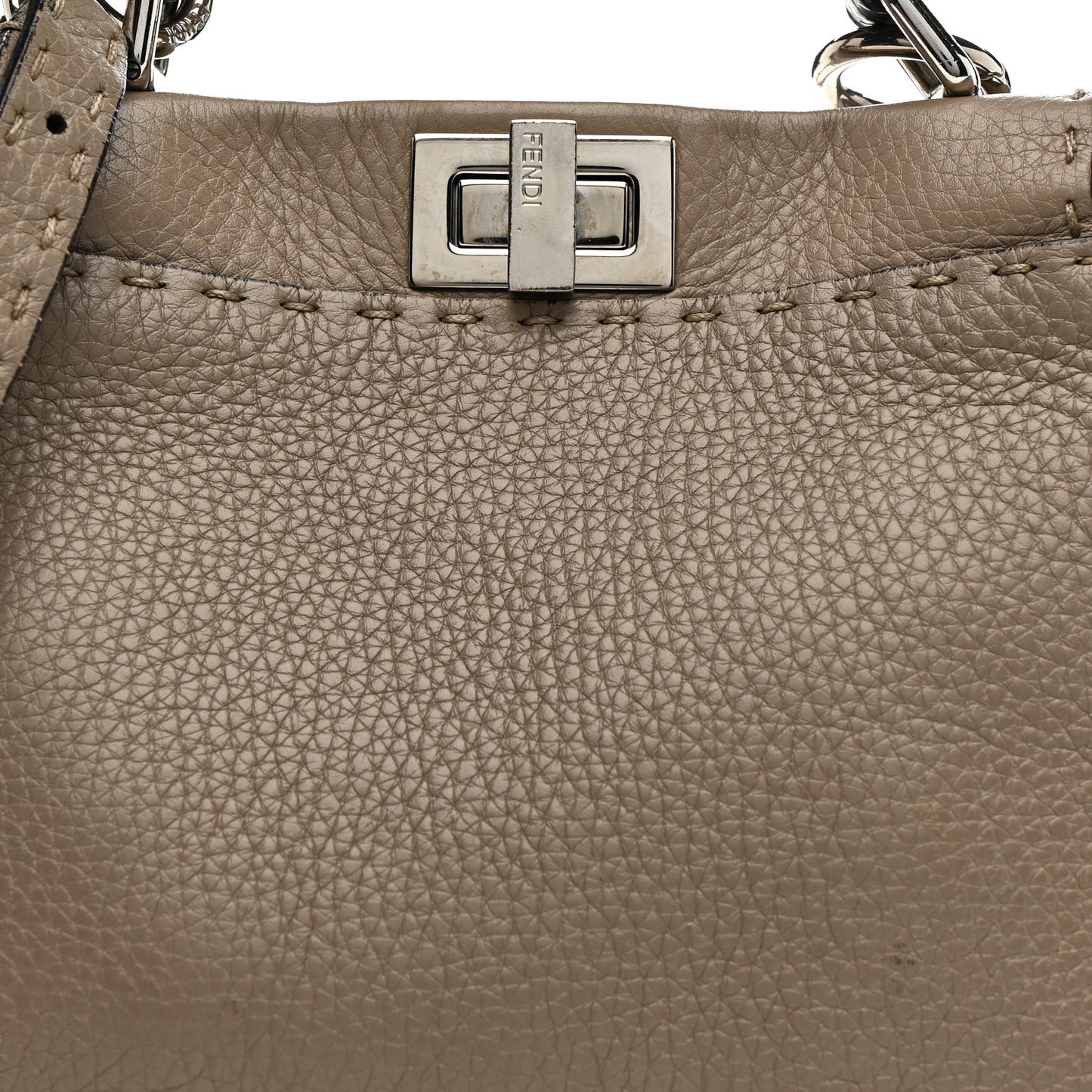 Cuoio Romano Snakeskin Selleria Mini Peekaboo Iconic Satchel Roccia Corda