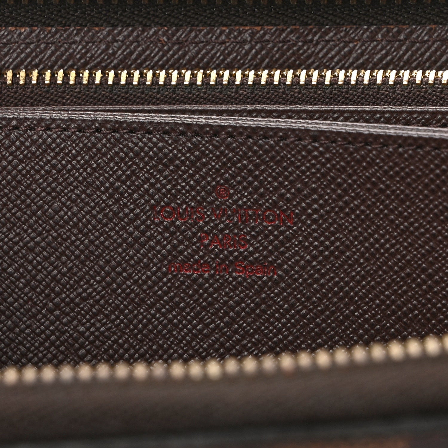 Louis Vuitton Damier Ebene Zippy Wallet 6 of 10