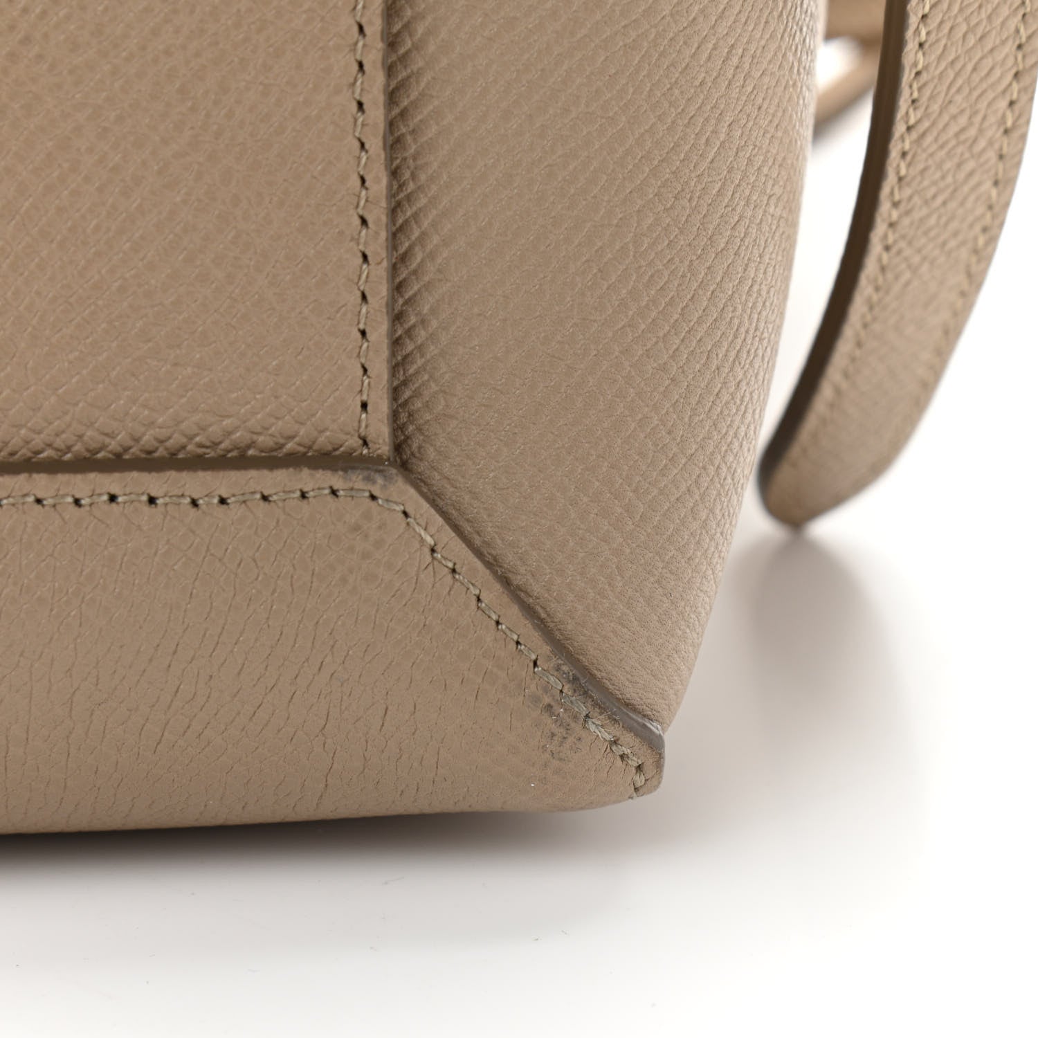 Celine Grained Calfskin Micro Belt Bag Light Taupe 10 of 11