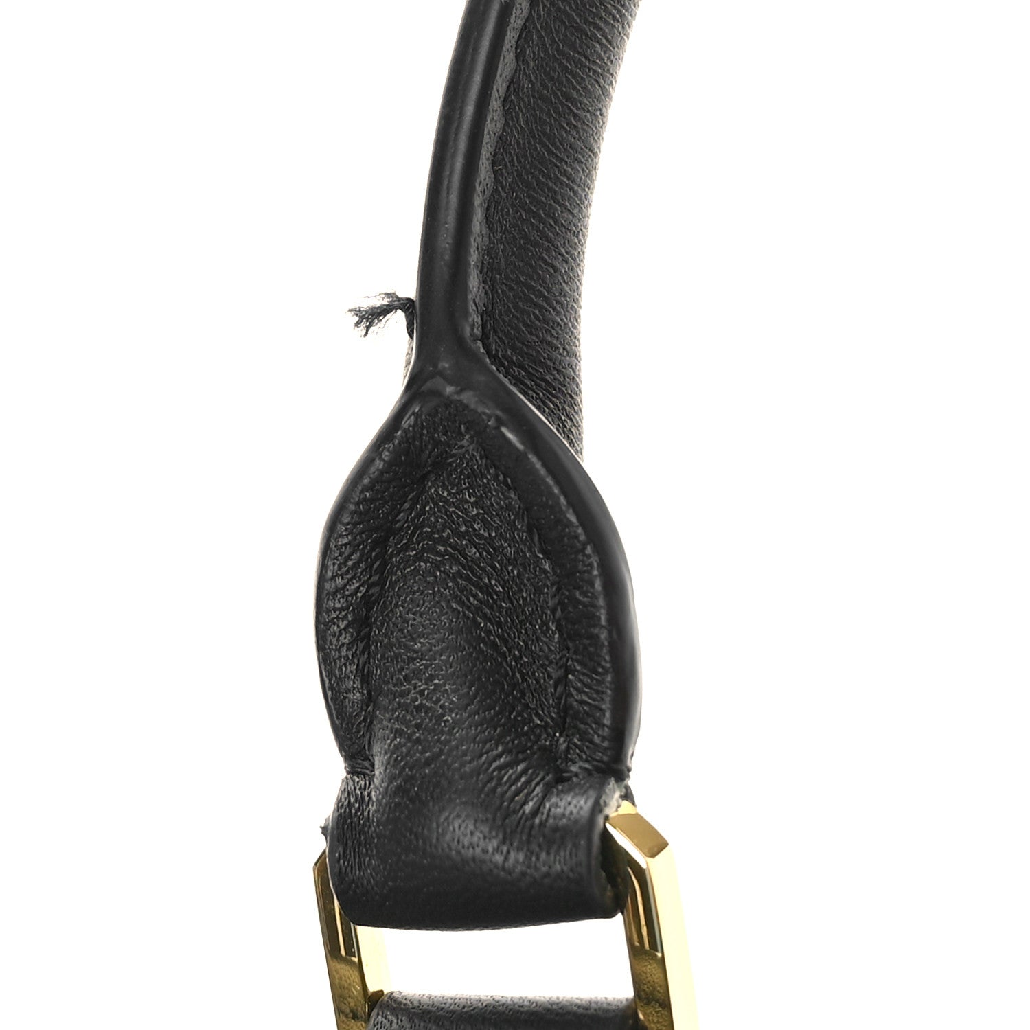 MCM Calfskin Mini Aren Boston Bag Black 5 of 9
