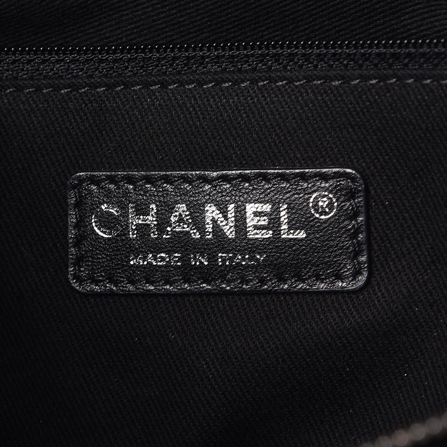 Chanel Caviar Quilted Shopping Tote Black 6 of 8