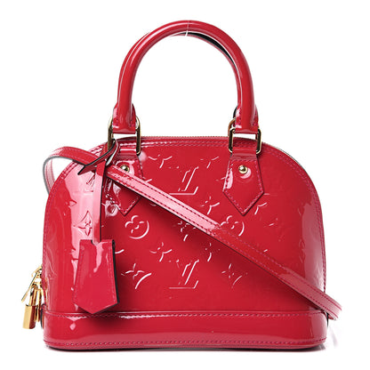 Louis Vuitton Vernis Alma BB Rose Indien 1 of 9