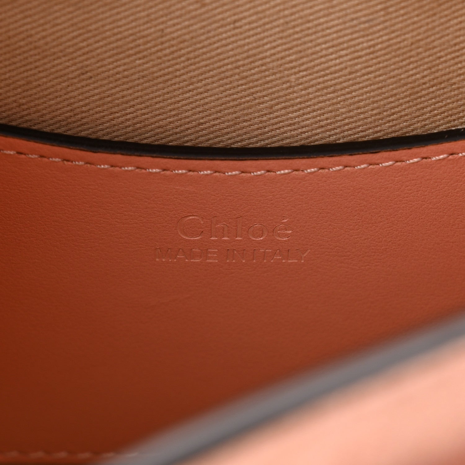 Chloe Calfskin Small Tess Bag Sepia Brown 6 of 9