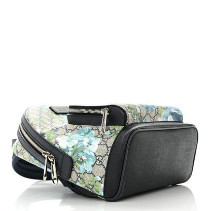 Gucci GG Supreme Monogram Blooms Small Day Backpack Blue 4 of 14