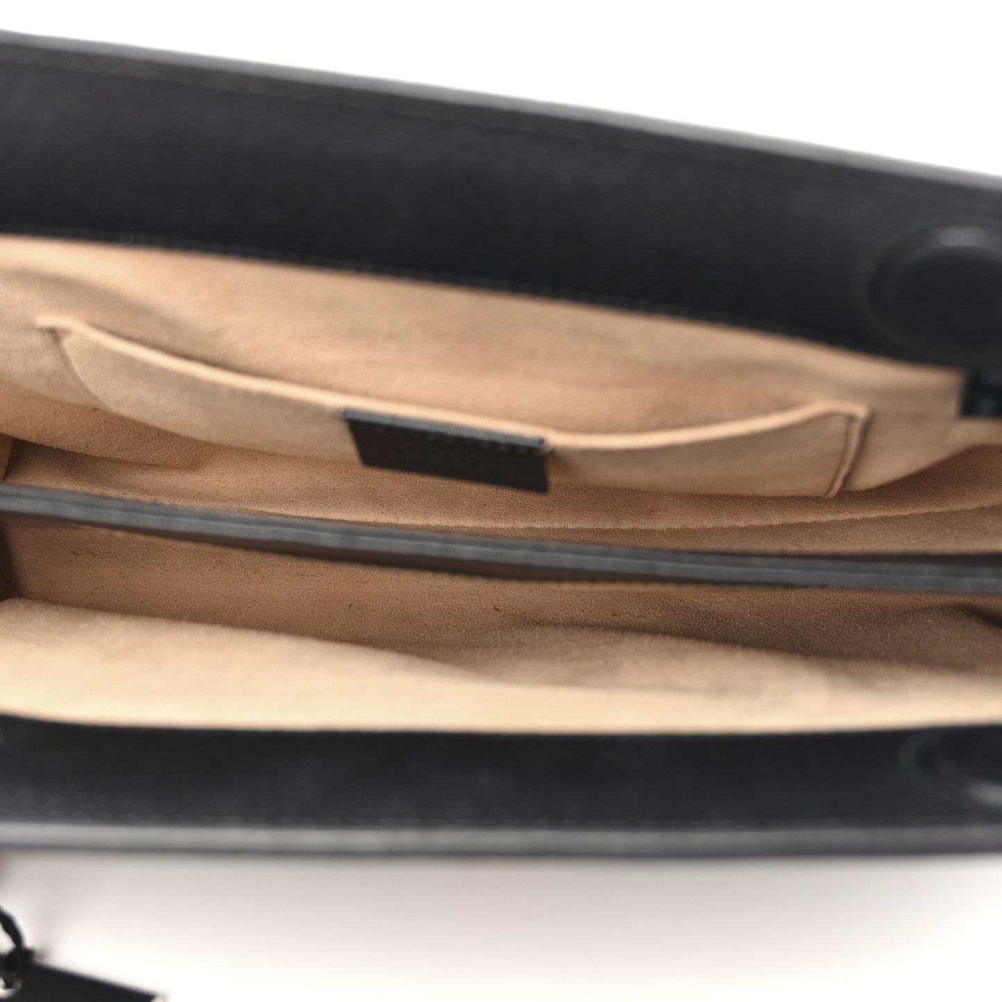 Calfskin GG Web Small Ophidia Chain Shoulder Bag Black