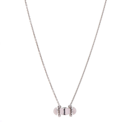 Louis Vuitton 18K White Gold Stand By Me Necklace 1 of 6