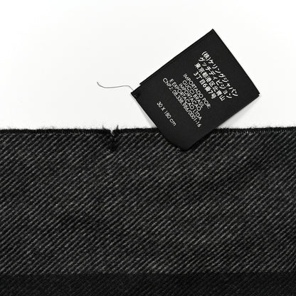 Gucci Wool Junweb Scarf Flannel Grey 6 of 6