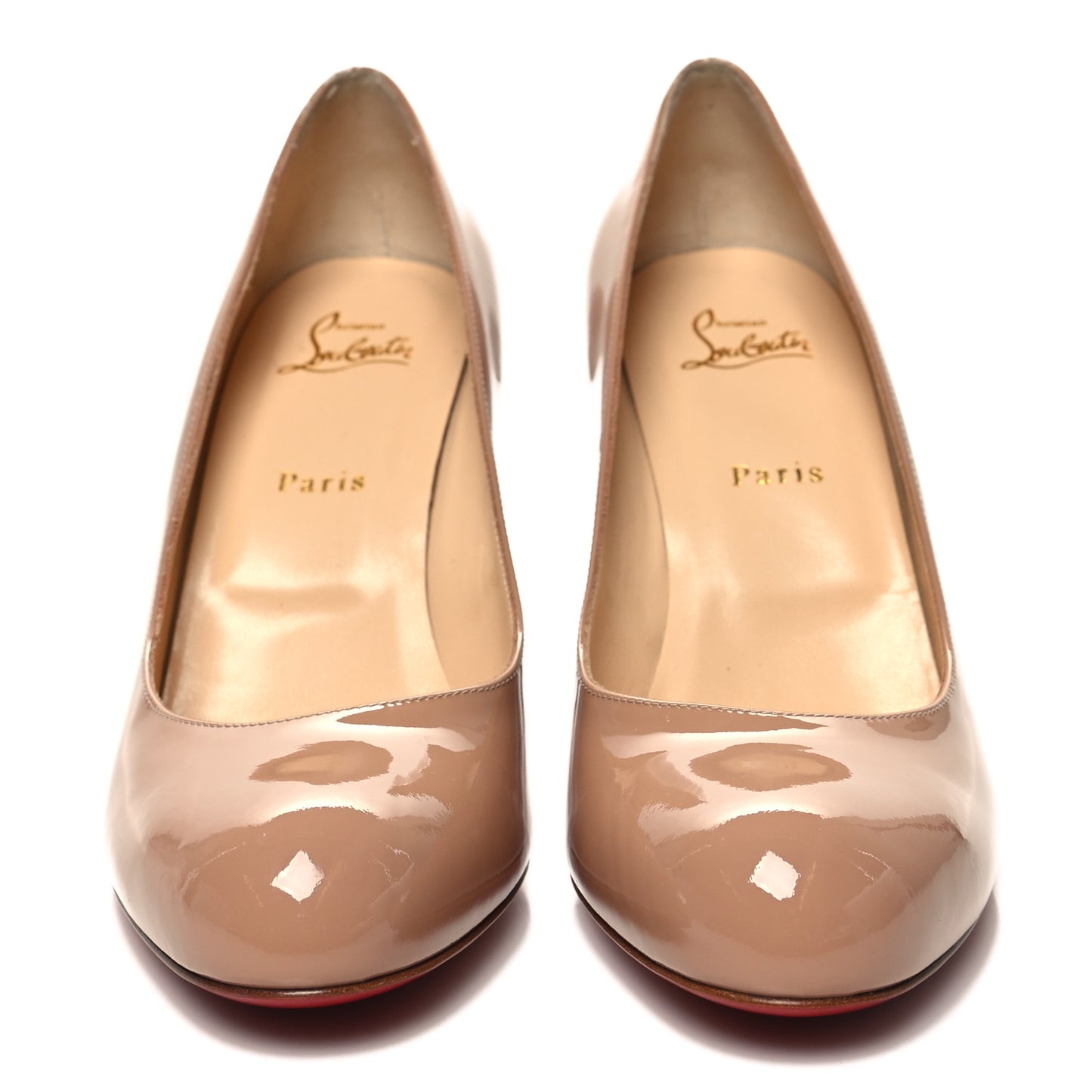 Patent Simple 70 Pumps 41.5 Nude