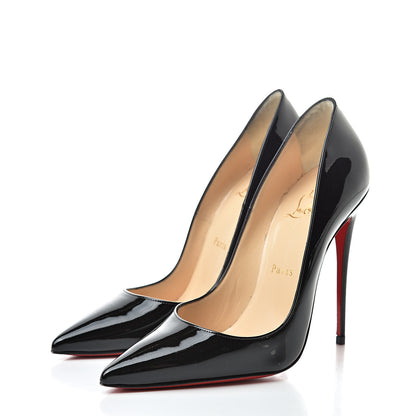 Christian Louboutin Patent So Kate 120 Pumps 37 Black 3 of 10