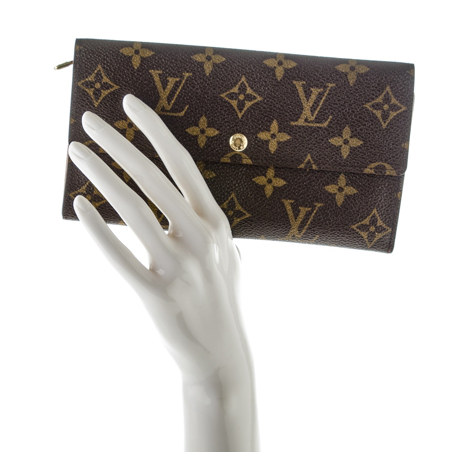 Louis Vuitton Monogram Sarah Wallet 2 of 7