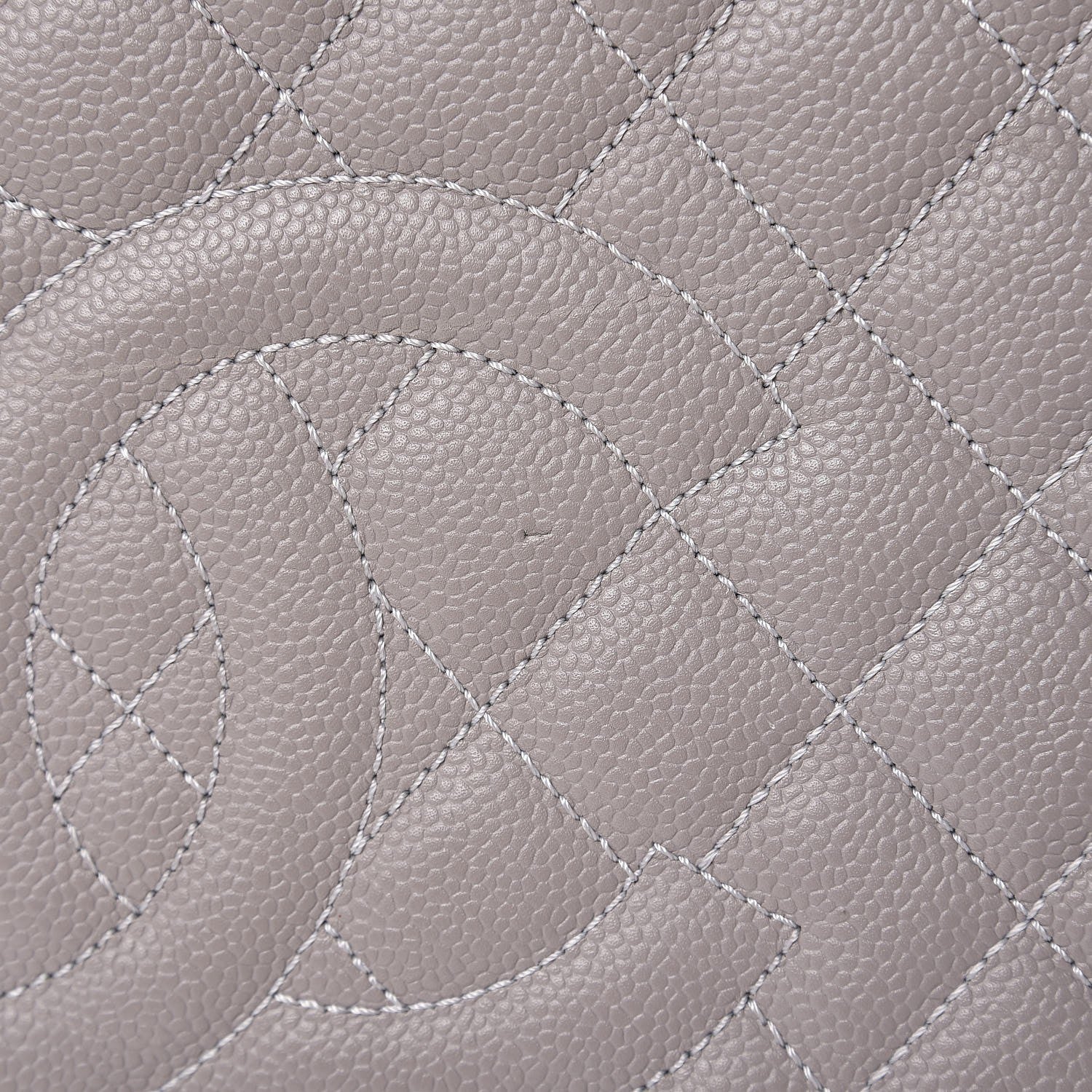 Chanel Caviar Quilted Grand Shopping Tote GST Gris Clair 9 of 15