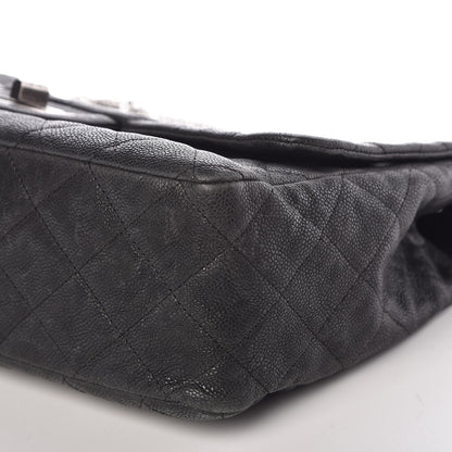 Chanel Washed Caviar Quilted 2.55 Reissue 227 Bijoux Chain Flap Black 15 of 16