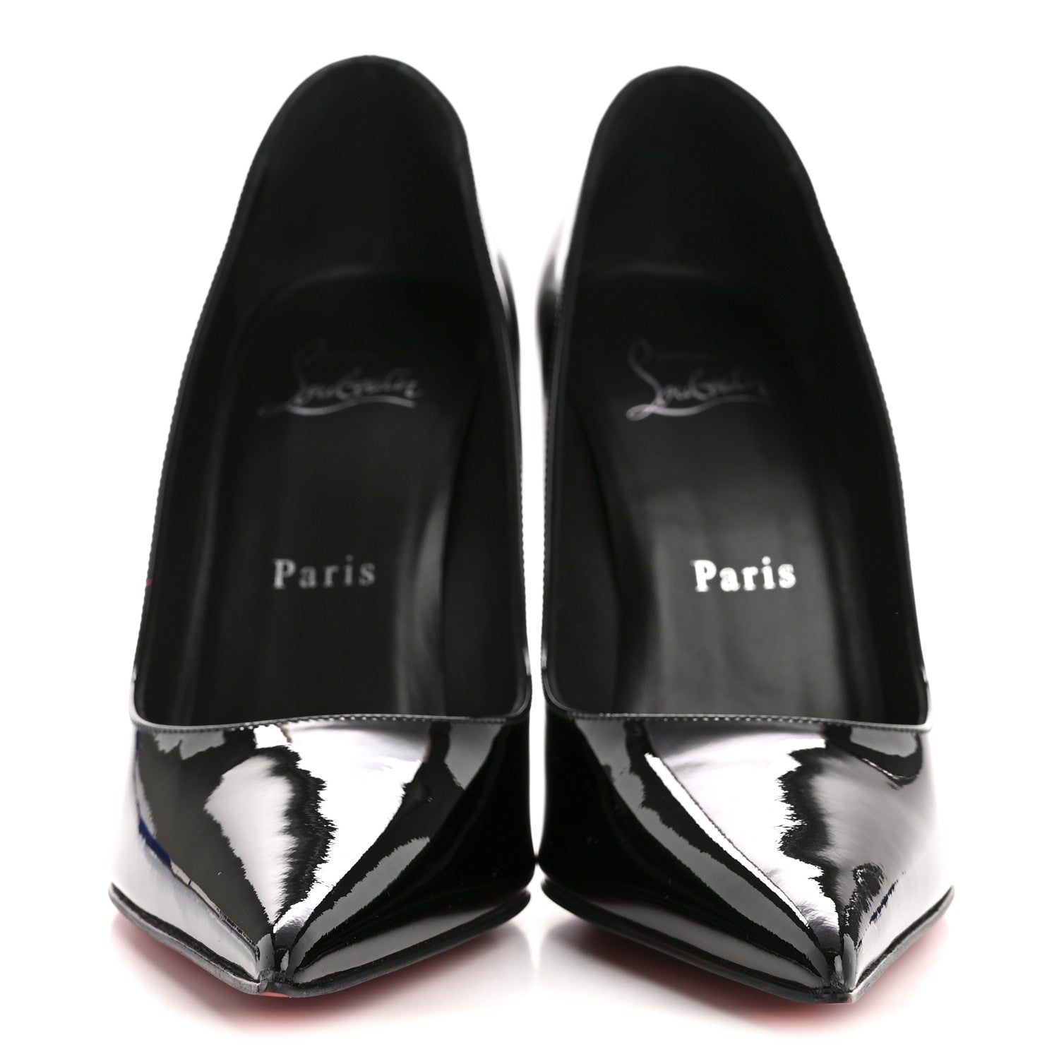Christian Louboutin Patent Miss Z 100 Pumps 36 Black 3 of 9