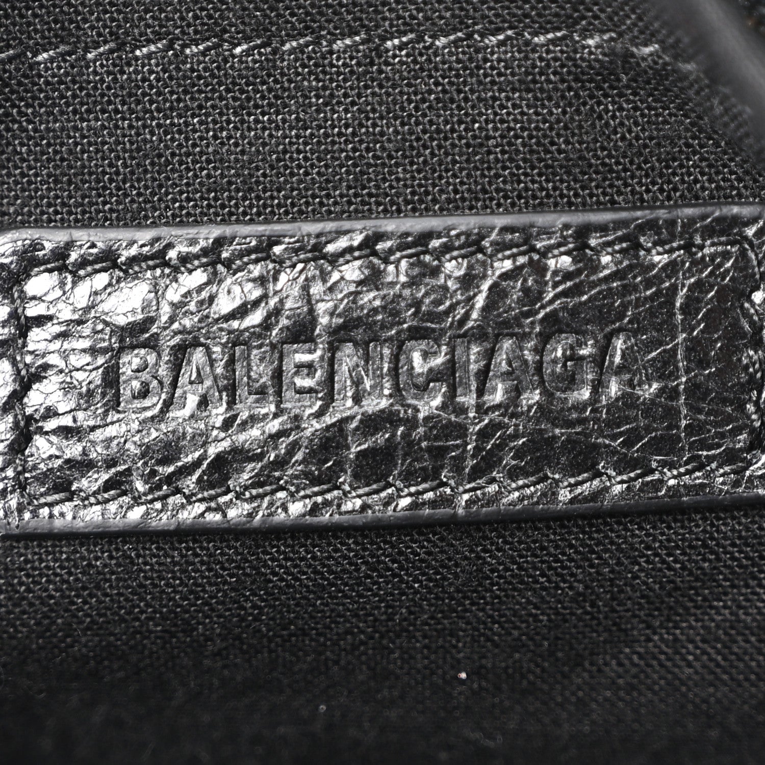 Balenciaga Agneau Arena Classic Hardware East West Le City Black 6 of 10