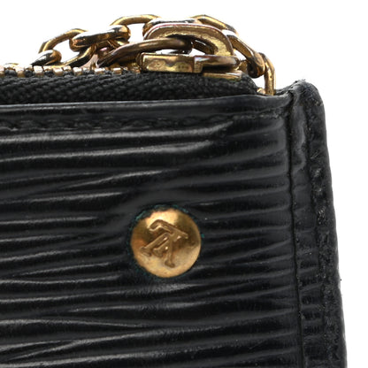 Louis Vuitton Epi Key Pouch Black 9 of 9