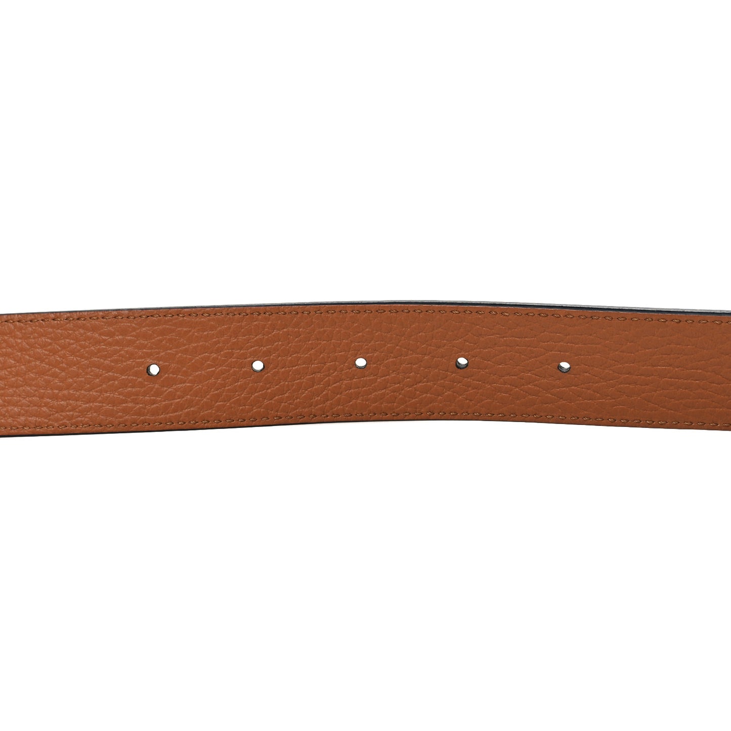 Taurillon Calfskin 30mm LV Initiales Reversible Belt 110 44 Black