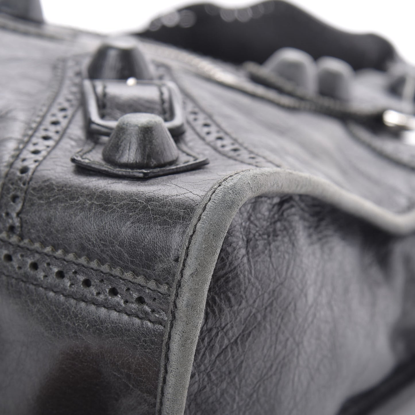 Agneau Giant Brogues Hardware City Black
