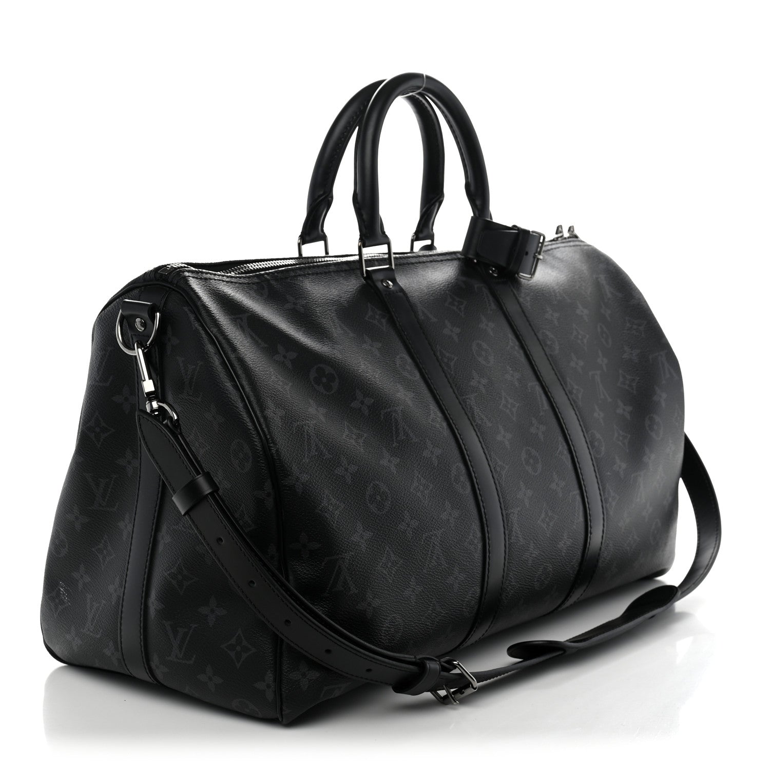Louis Vuitton Monogram Eclipse Keepall Bandouliere 45 2 of 9
