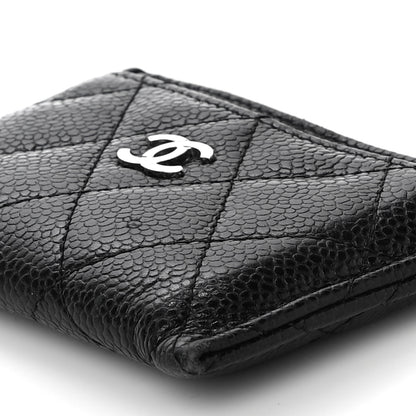 Chanel Caviar Quilted Card Holder Black 11 of 13