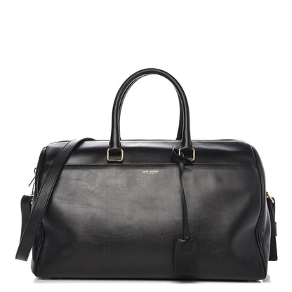 Saint Laurent Calfskin Classic Duffle 12 Black 1 of 10