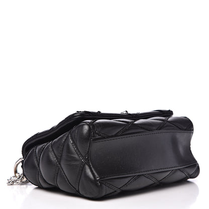 Louis Vuitton Lambskin Malletage GO-14 PM Black 3 of 17