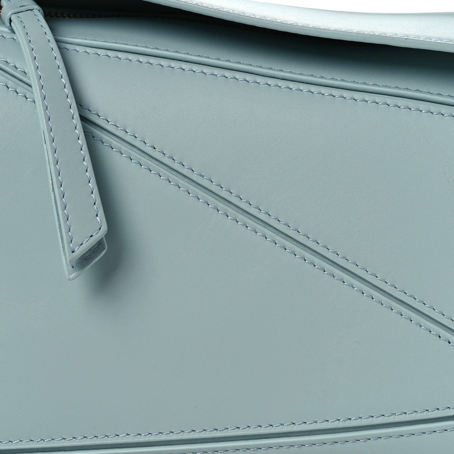 Loewe Calfskin Small Puzzle Bag Aquamarine 7 of 11