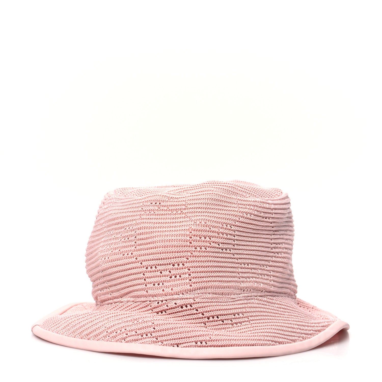 Gucci Cotton Crochet GG Monogram Bucket Hat M Pink 1 of 9