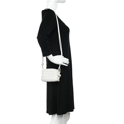 Bottega Veneta Nappa Intrecciato Candy Loop Camera Bag White 2 of 9