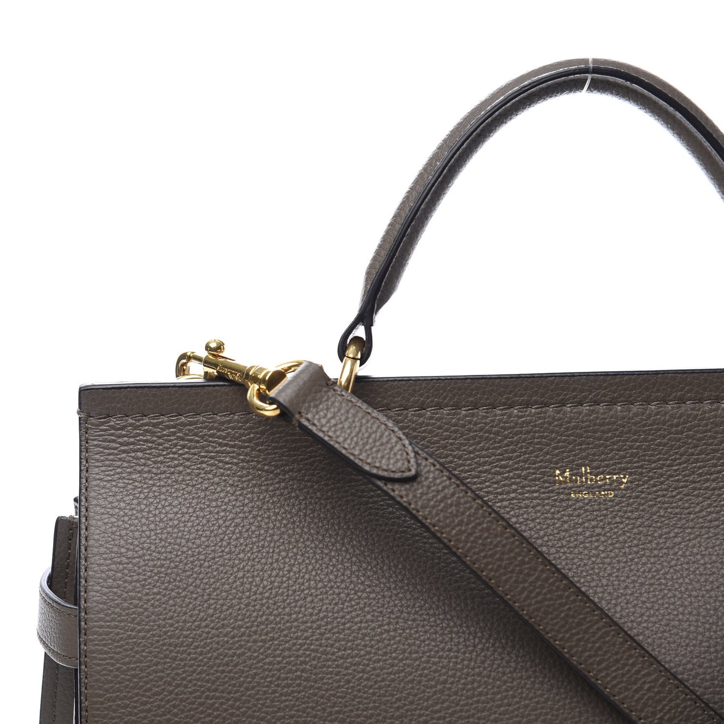 Natural Grain Amberley Satchel Mole Grey