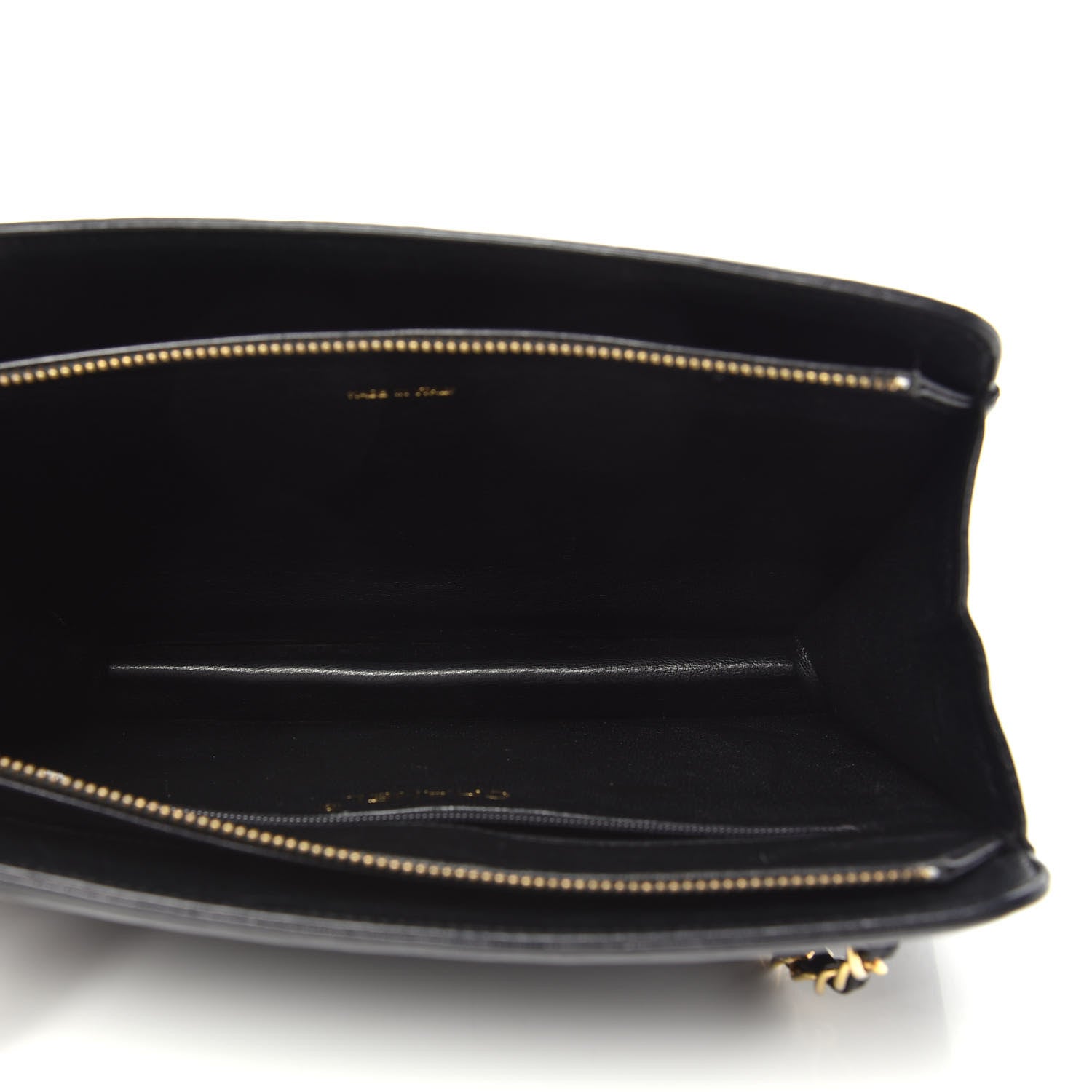 Chanel Lambskin Quilted Tassel Bag Black 5 of 13