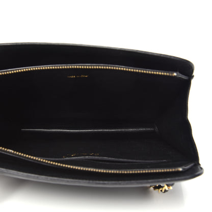 Chanel Lambskin Quilted Tassel Bag Black 5 of 13
