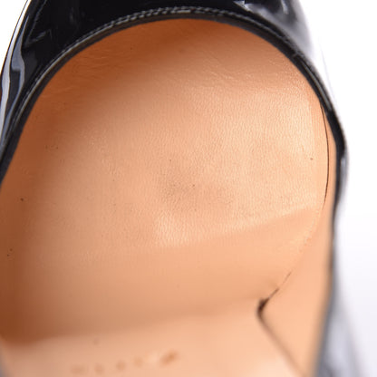 Christian Louboutin Patent Bianca 140 Pumps 38.5 Black 15 of 18
