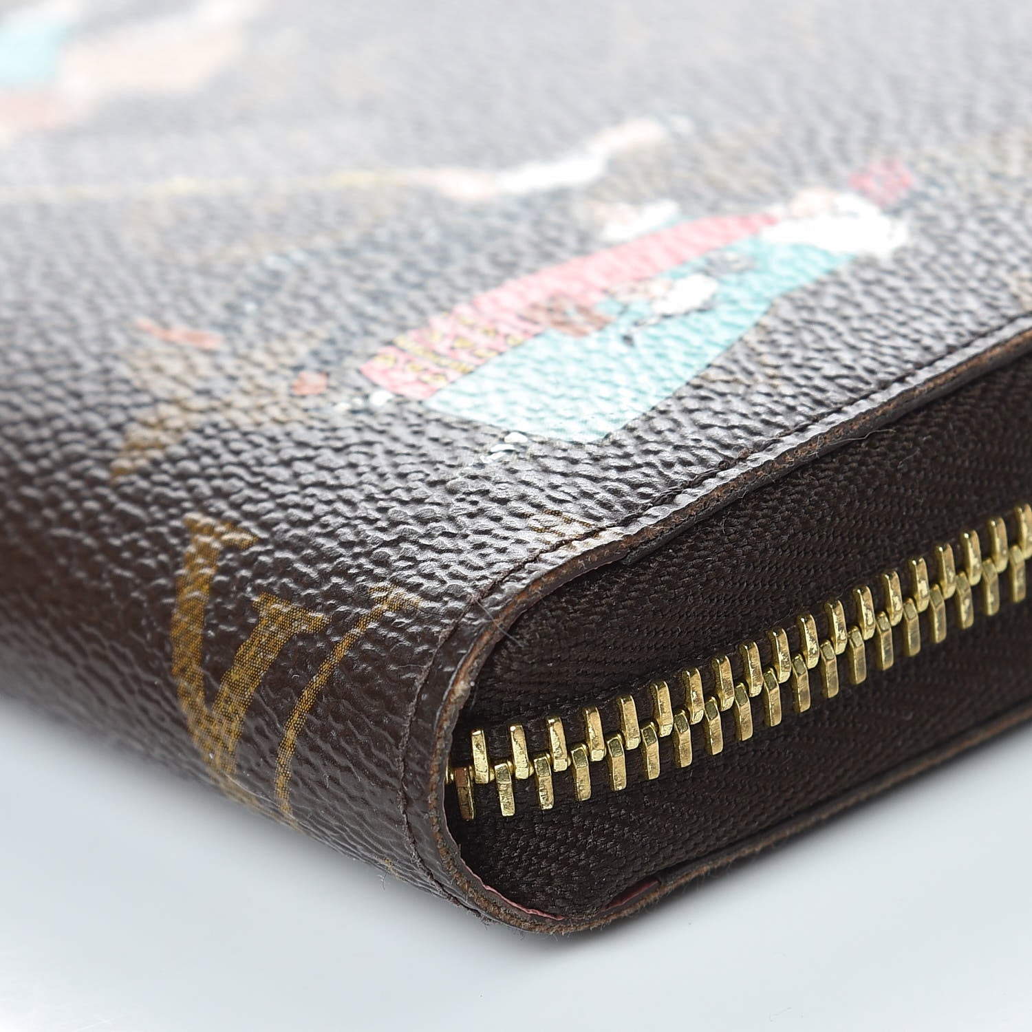 Louis Vuitton Monogram Illustre Zippy Wallet Rose 10 of 15