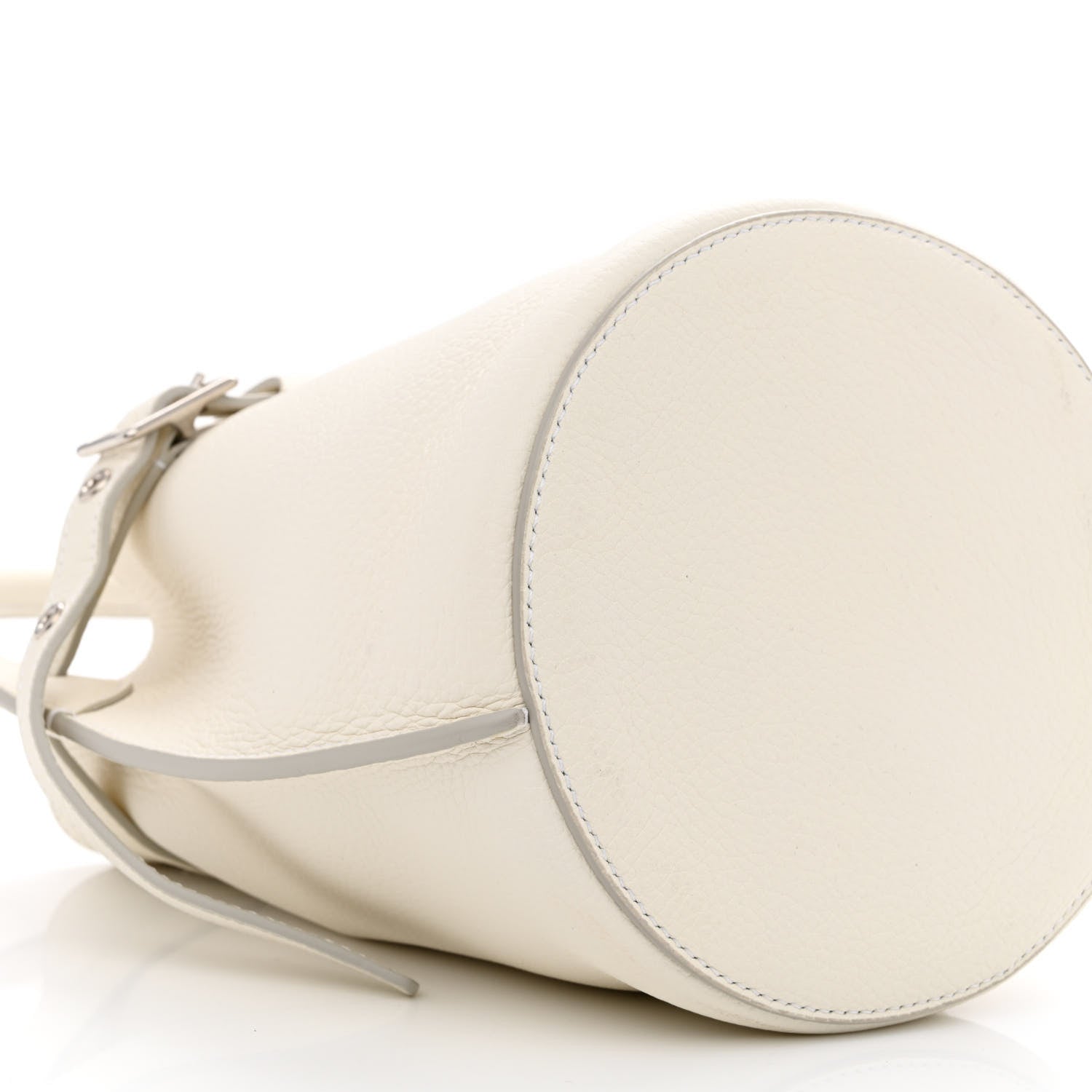 Celine Supple Grained Calfskin Nano Big Bag Bucket White 9 of 10