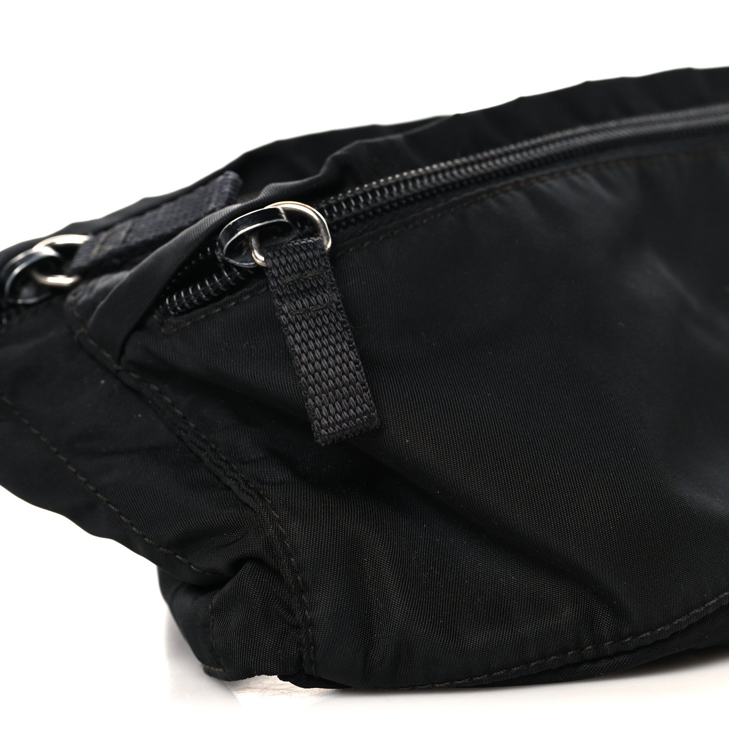 Prada Tessuto Nylon Montagna Belt Bag Black 8 of 11