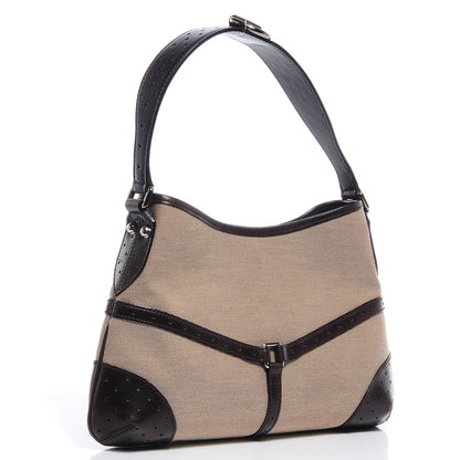 Gucci Canvas Web GG Reins Shoulder Bag 3 of 7