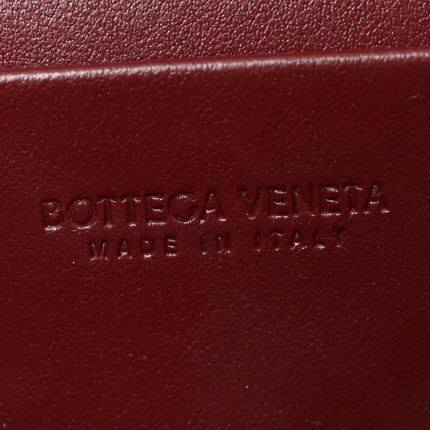 Nappa Intrecciato Bang Bang Vanity Case Barolo