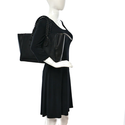 Valentino Garavani Grained Calfskin To Be Cool Tote Black 2 of 8