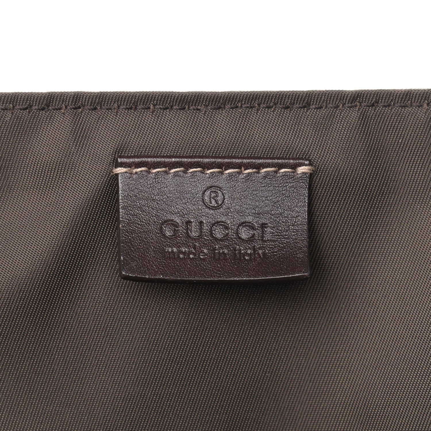Gucci GG Plus Monogram Messenger Diaper Bag Dark Brown 6 of 12