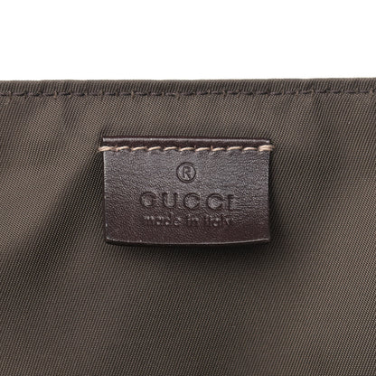 Gucci GG Plus Monogram Messenger Diaper Bag Dark Brown 6 of 12