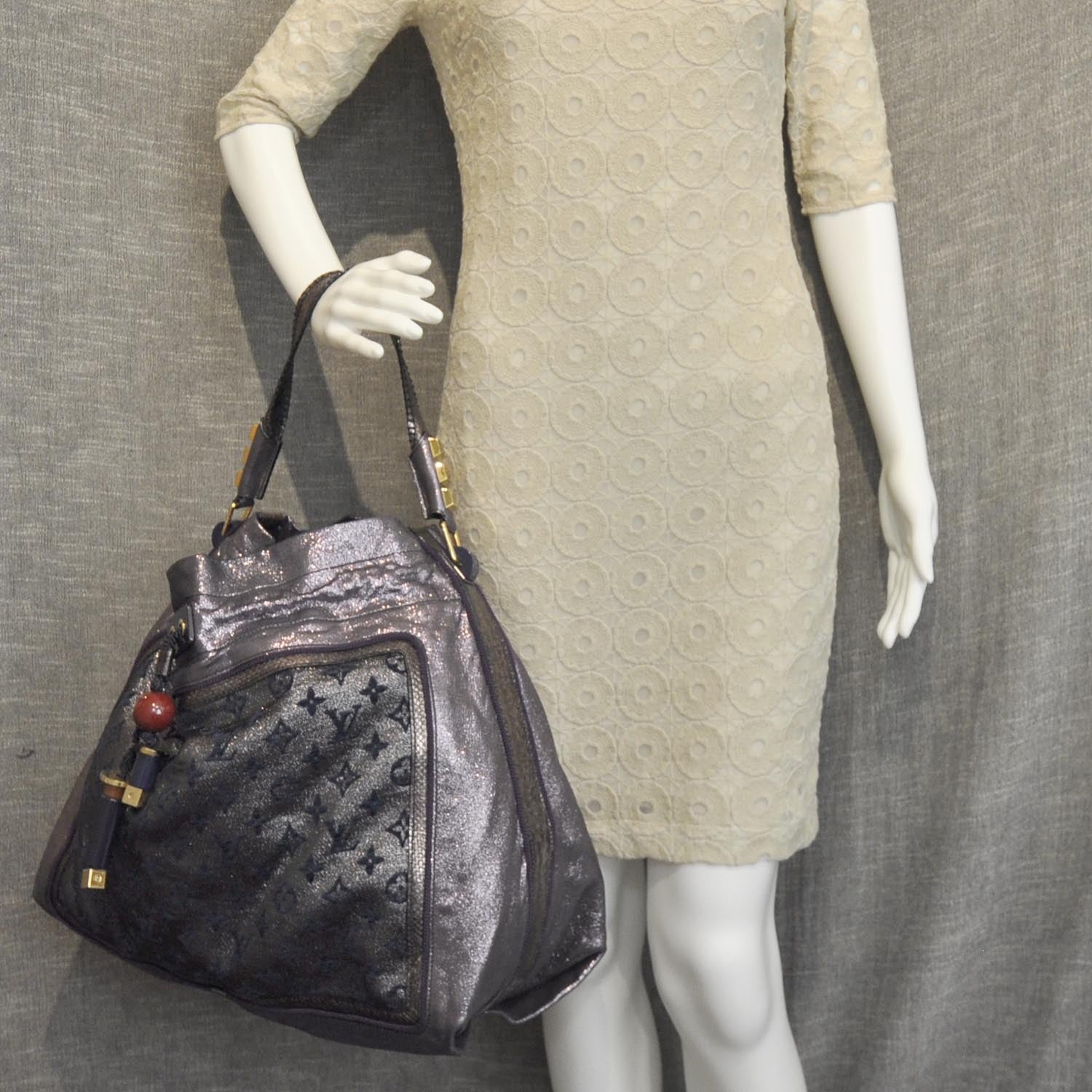 Louis Vuitton Monogram Lurex Bluebird 2 of 8