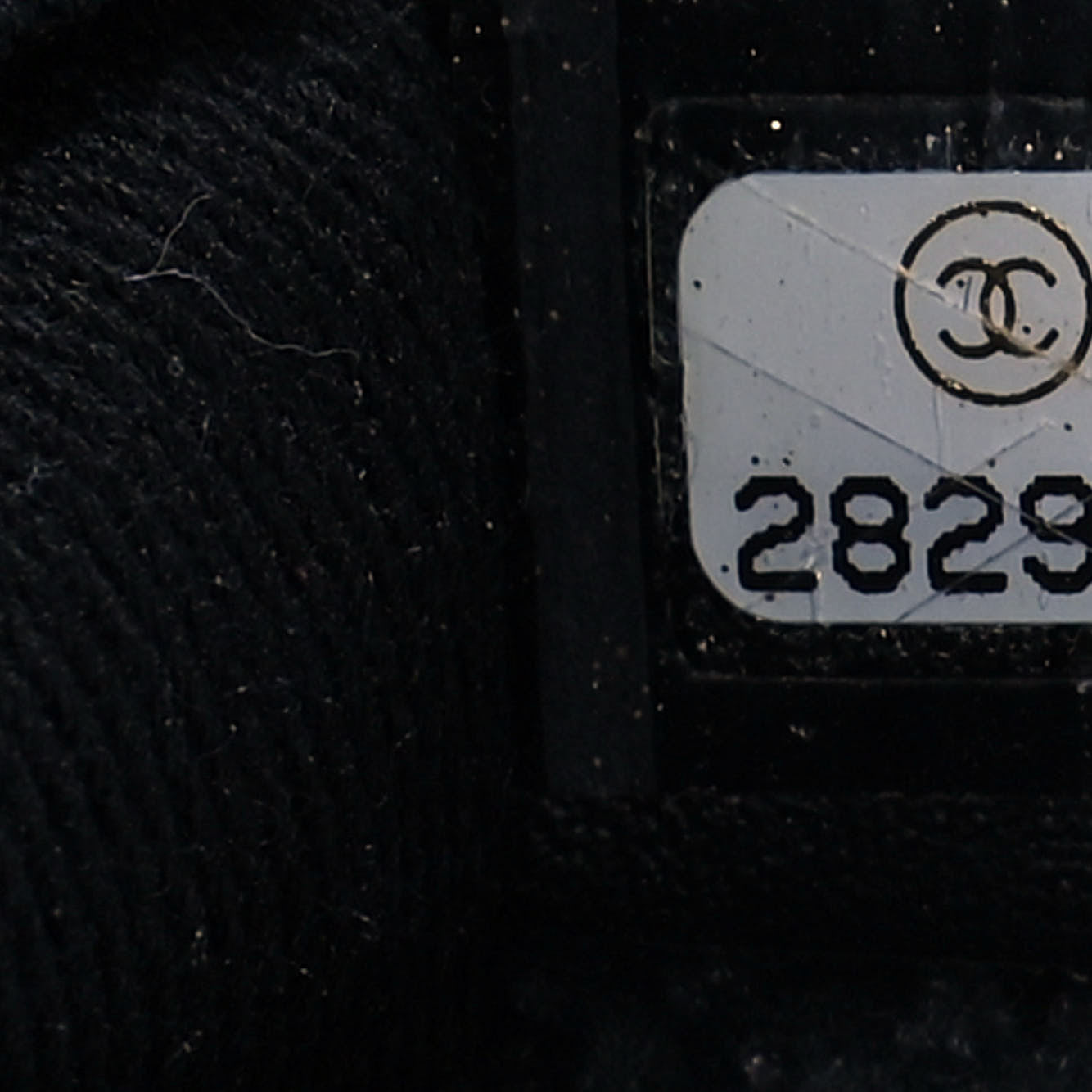 Chanel Lurex Boucle Small Deauville Tote Black 7 of 12