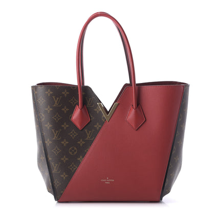 Louis Vuitton Calfskin Monogram Kimono Tote Cherry 1 of 10