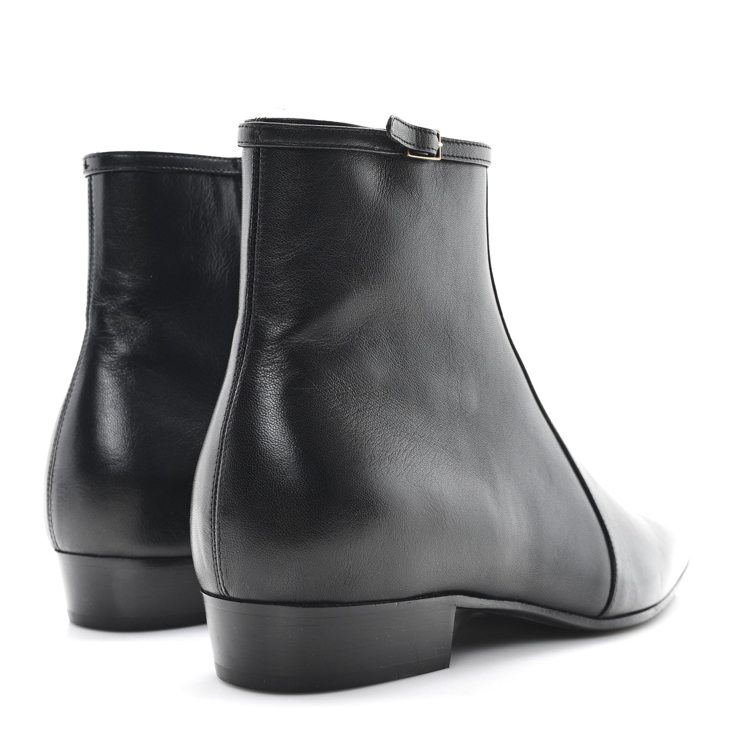 Saint Laurent Calfskin Mens Arsun Ankle Boots 41.5 Black 5 of 10