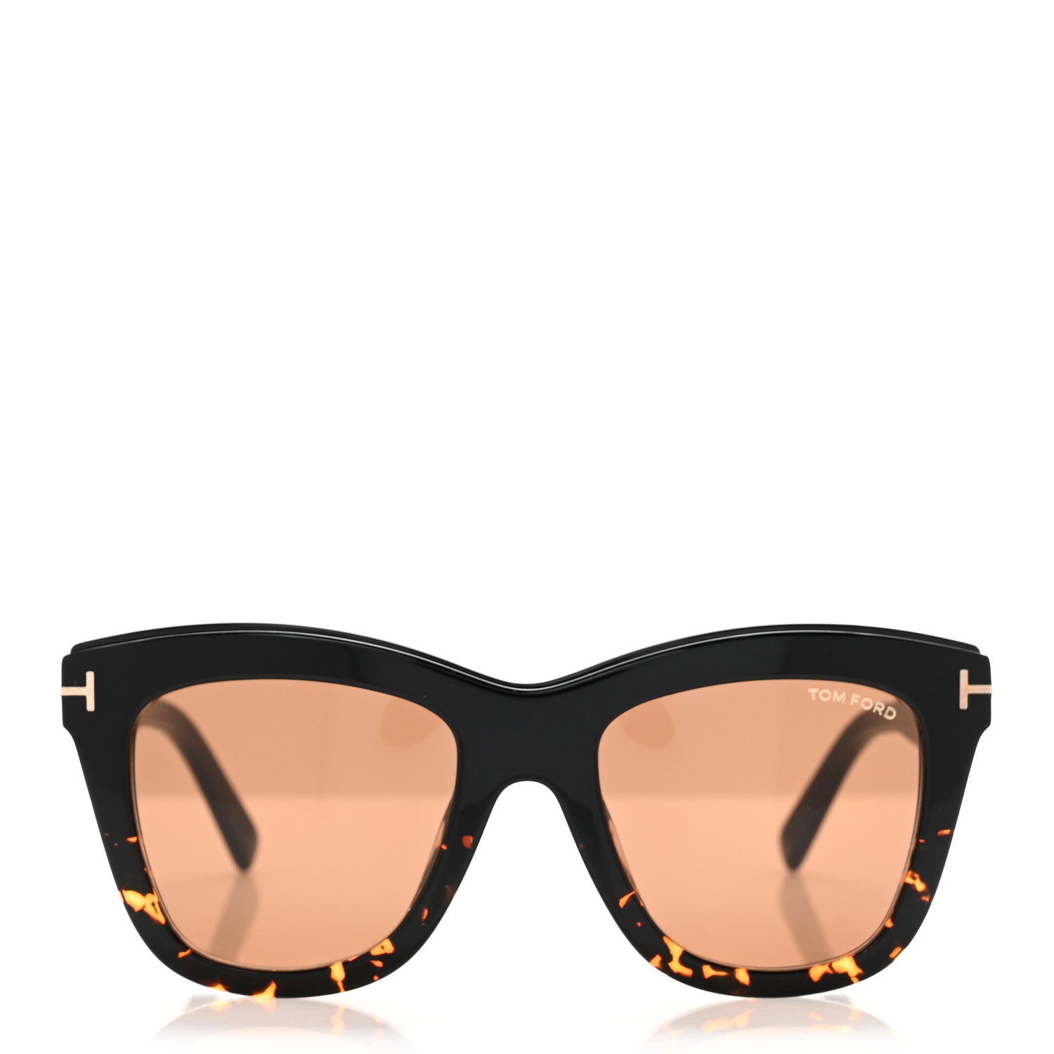 Tom Ford Julie Cat Eye Sunglasses TF685 Tortoise 2 of 8