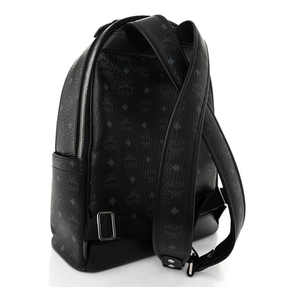 MCM Visetos Medium Stark Backpack Black 3 of 10