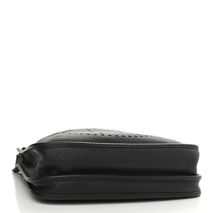 Hermes Taurillon Clemence Evelyne III PM Black 4 of 10