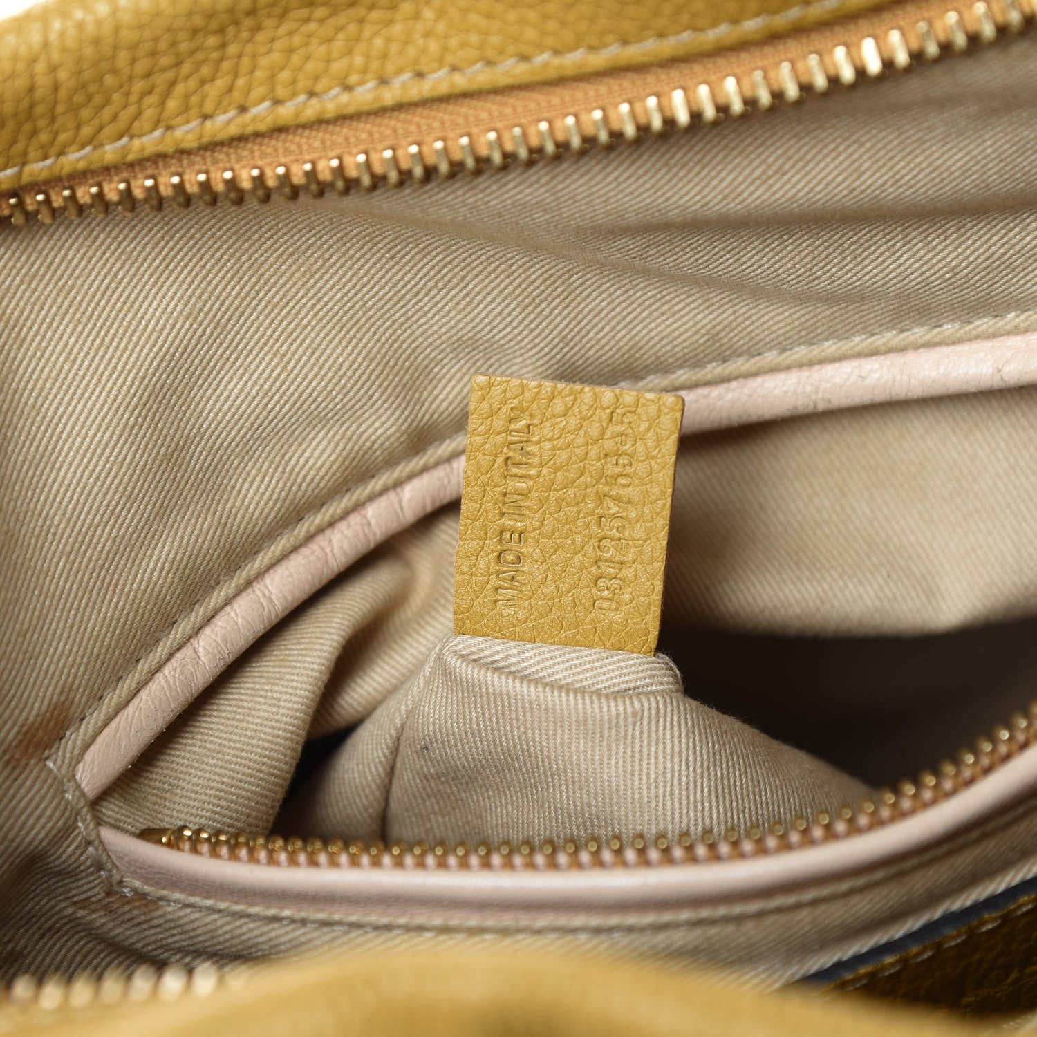 Chloe Calfskin Medium Paraty Mustard 7 of 18